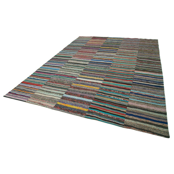 Masoud Handmade HandKnotted Gray Rug Wayfair